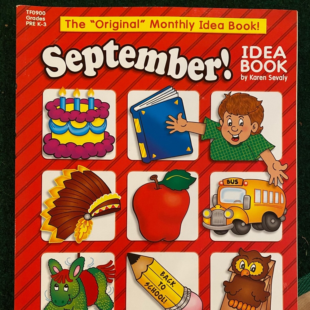 (3) Monthly Idea Books for Teachers- New!!